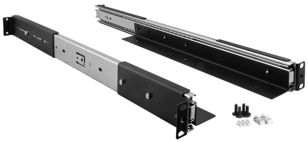 ARAD-kiskot RACK19" -kaapeille, syvyys 800mm
