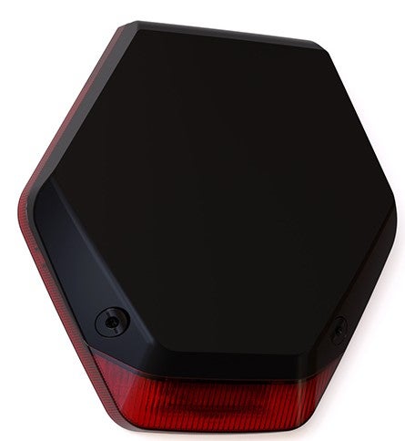 Ulkosireeni vilkulla, musta, Grade 3