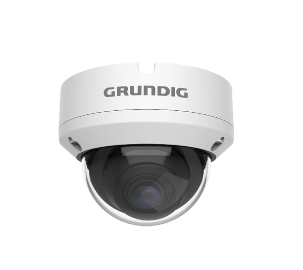 IP Dome kamera 8M, 2.8mm, IR 20m, IK10 vandaali, NDAA SMART-sarja