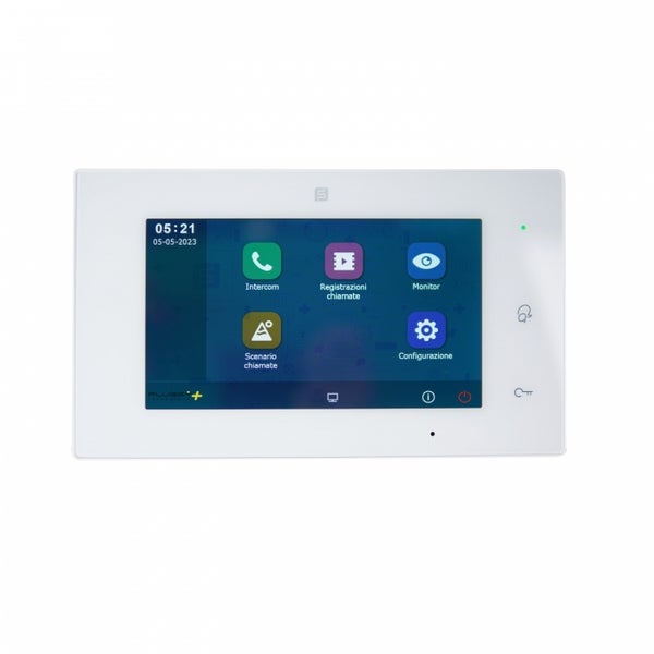 Lis&auml;monitori 7" Wifi, Pluggy ovipuhelin-kit