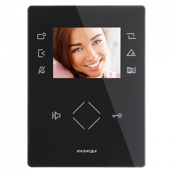 Vastauskoje video 3.5" LCD, musta, ZHero