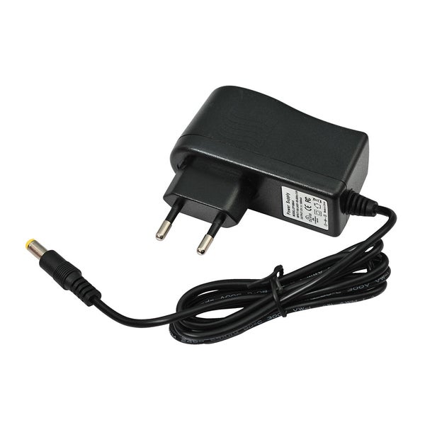 Virtal&auml;hde 12VDC / 1A, pistokemalli