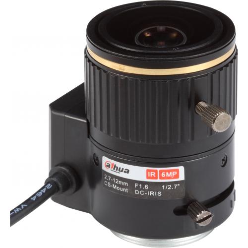 HD varifokaali optiikka 2,7-12mm man IR-Korjattu1/3"