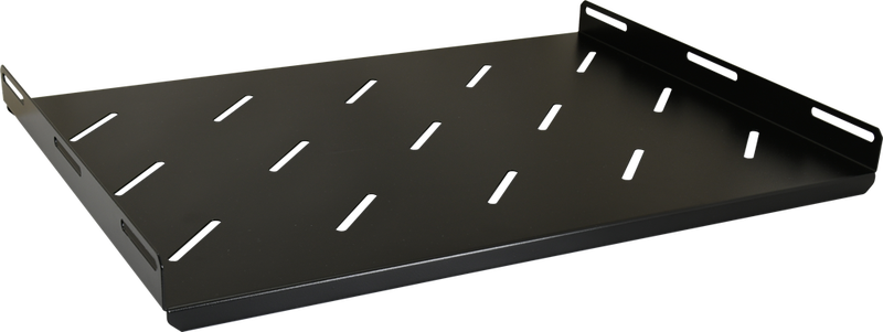 Kiinte&auml; hylly 485x350 19", 600mm syv&auml;&auml;n laitekaappiin