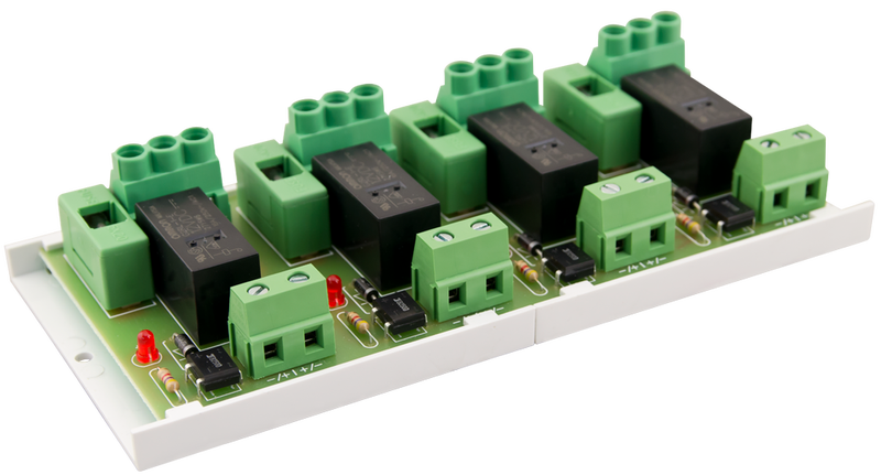 Relemoduli 4 x rele, PU4/HV